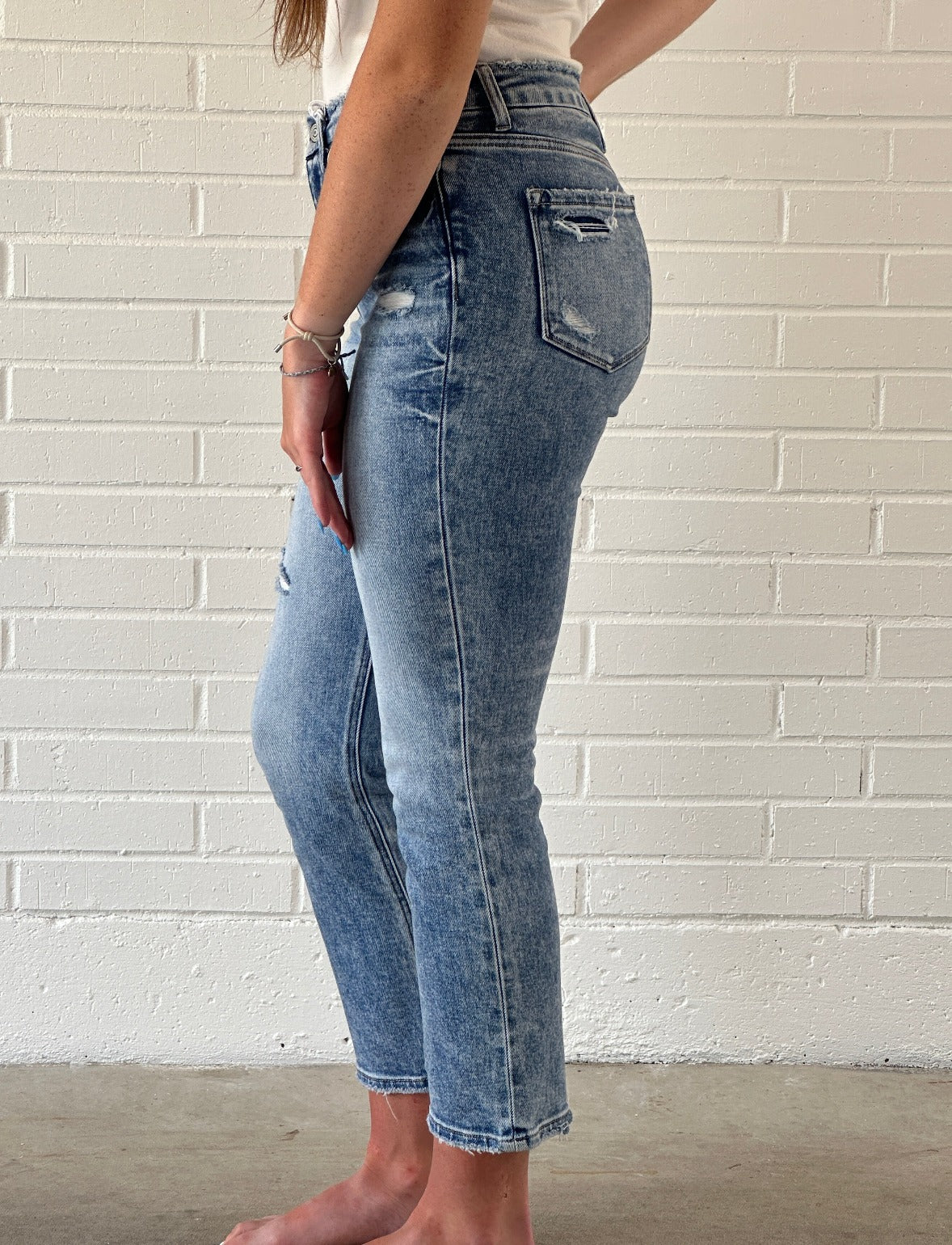 The Abigail Slim Straight Jean
