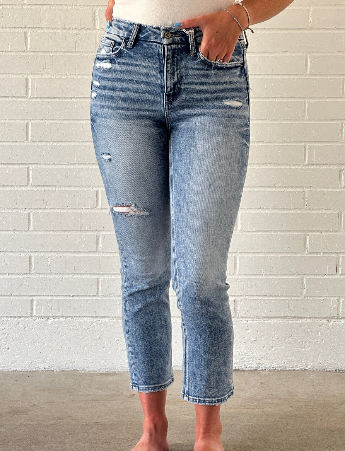 The Abigail Slim Straight Jean