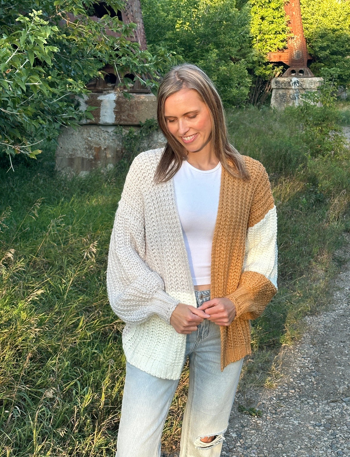 Mia Colorblock Cardigan