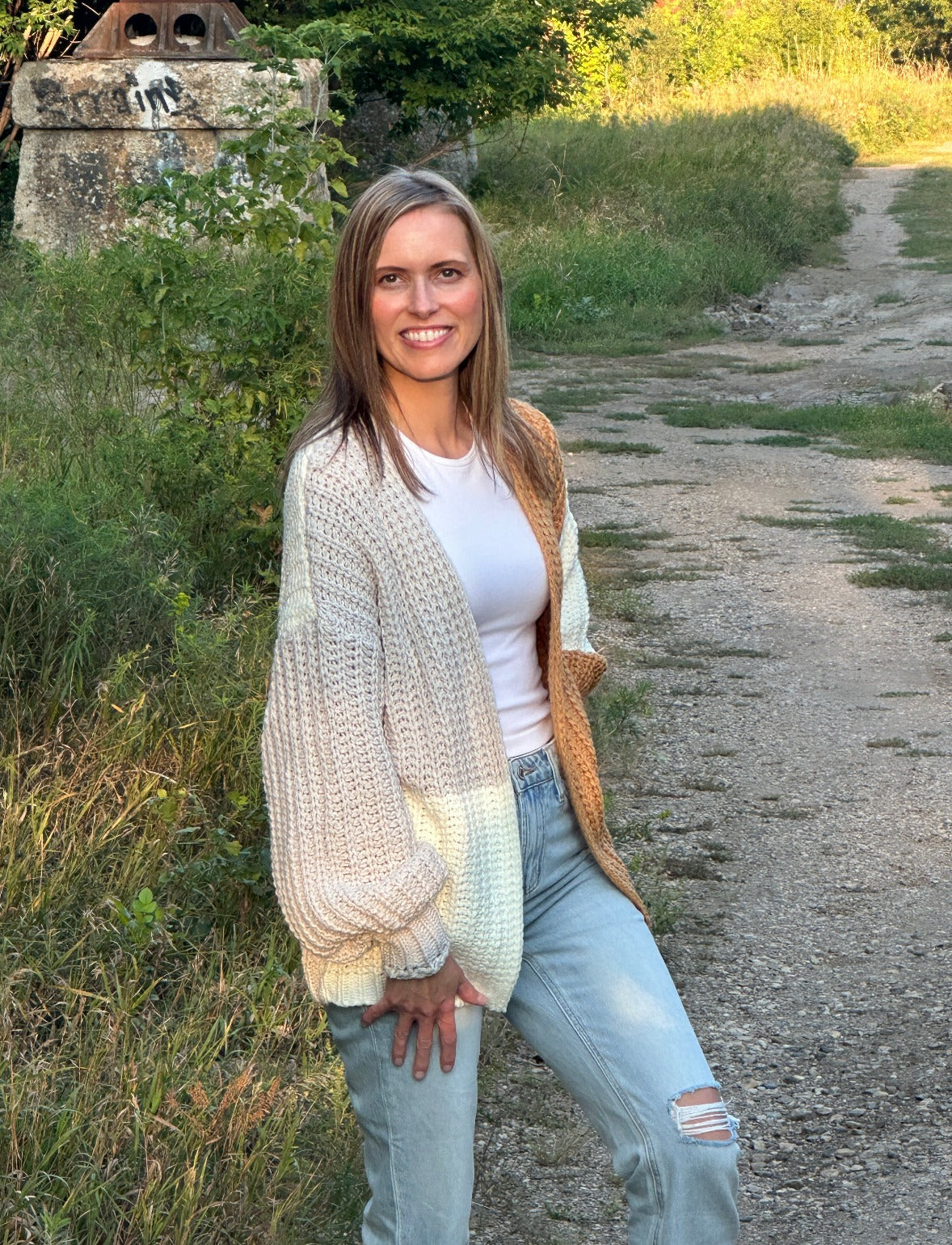Mia Colorblock Cardigan