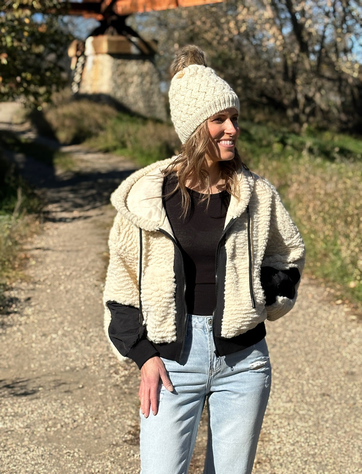 Theo Teddy Fur Jacket