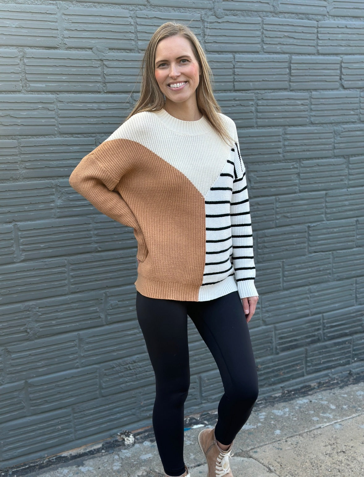 Ivy Colorblock Sweater