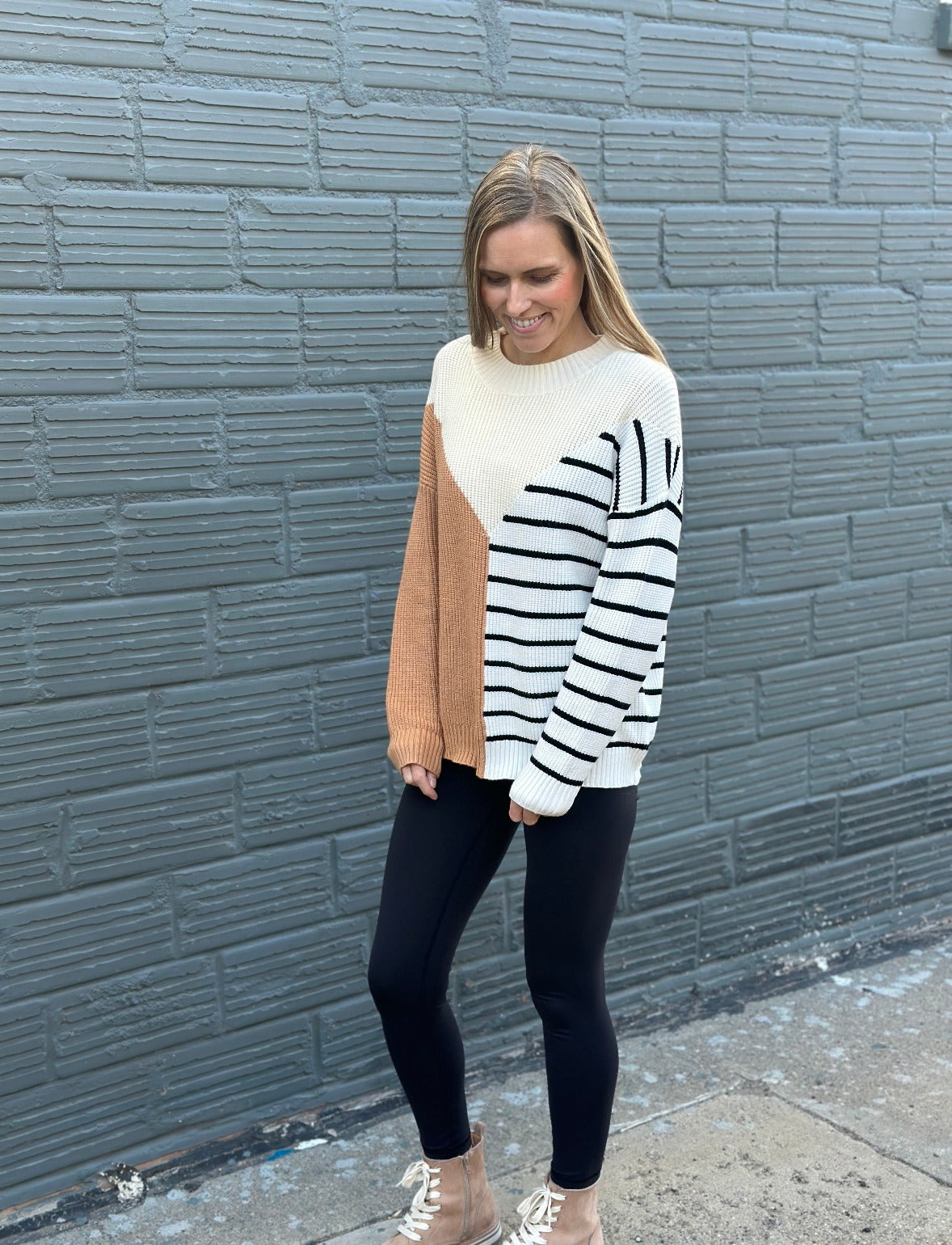 Ivy Colorblock Sweater
